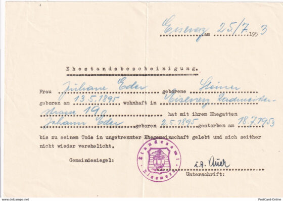 Tłumaczenie szwajcarskiego zaświadczenie o stanie cywilnym