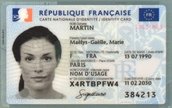 Francuski Dowód Osobisty (Carte nationale d'identité) - tłumaczenie przysięgłe