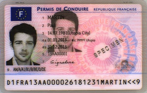Tłumaczenie francuskiego prawa jazdy