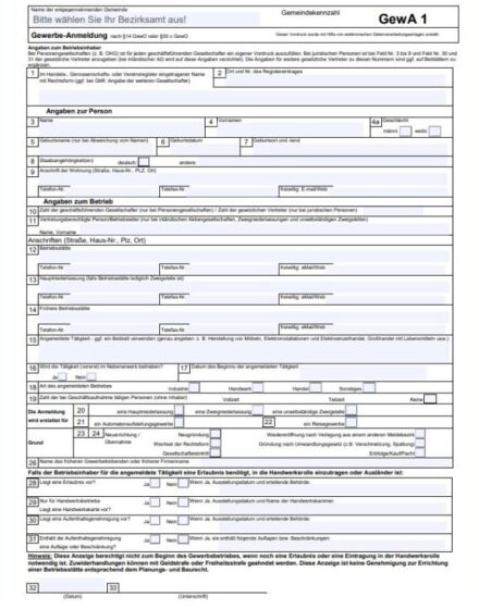 Tłumaczenie szwajcarskich wpisów do ewidencji działalności gospodarczej