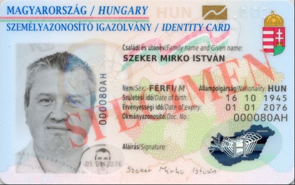 Tłumaczenie węgierskiego dowodu osobistego
