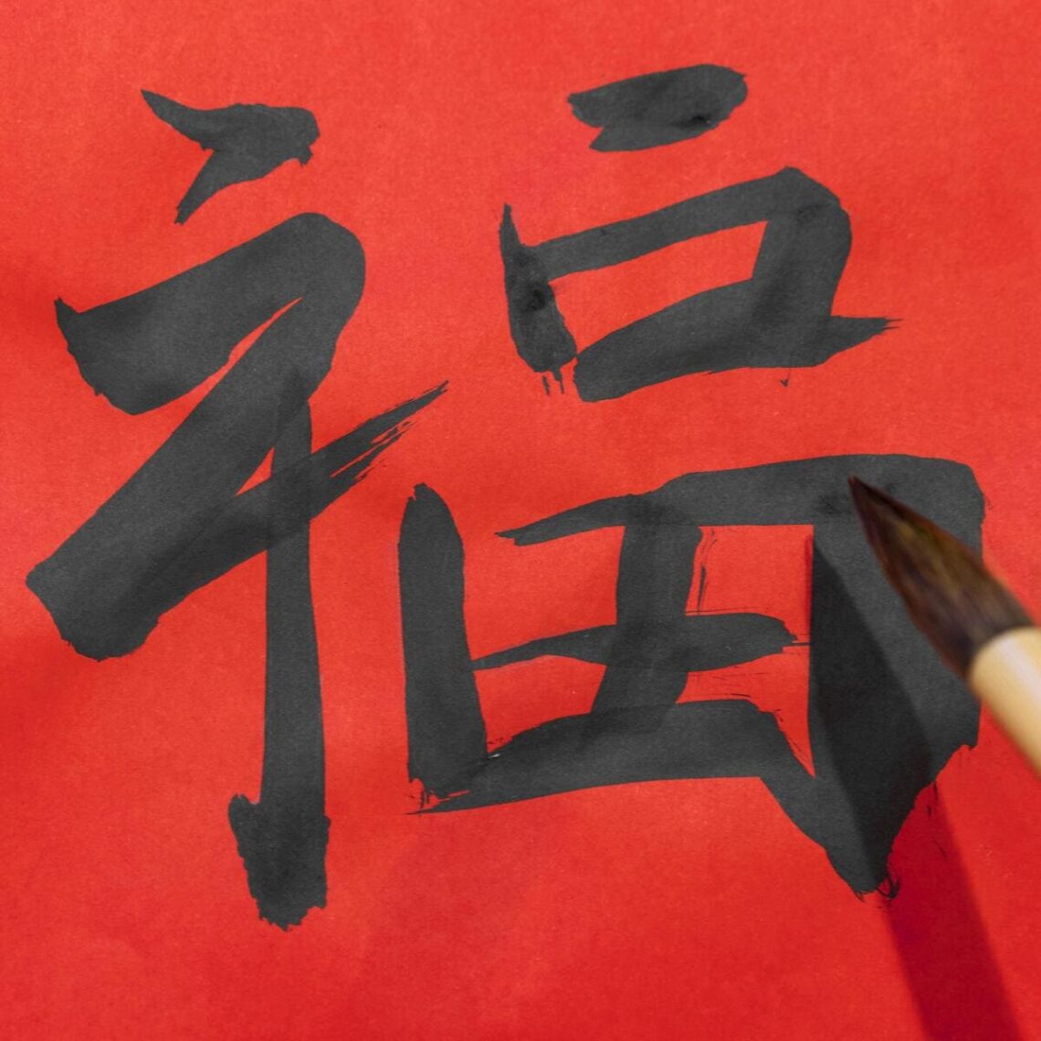 duży ładny znak japoński, napisany nie jakoś super, ale kto się zorientuje w sumie