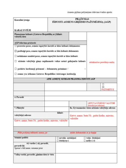 Litewskie Zaświadczenie o Stanie Cywilnym (tłumaczenie na polski)