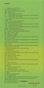 Litewski dowód rejestracyjny pojazdu - rewers