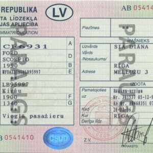 🇱🇻 Komplet dokumentów samochodowych z Łotwy – tłumaczenie przysięgłe na język polski