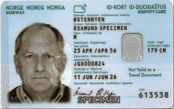 tłumaczenie norweskiego dowodu osobistego