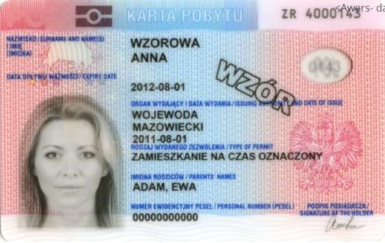Tłumaczenie polskiego pozwolenia na pobyt tymczasowy