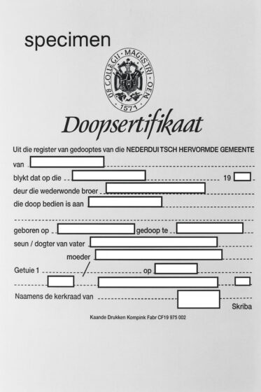 Szwedzki akt chrztu (Dopbevis) – tłumaczenie przysięgłe