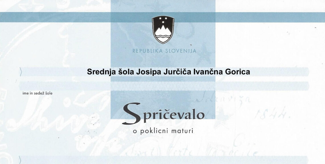 🇸🇮 Świadectwo szkolne / maturalne z Słowenii – tłumaczenie przysięgłe na język polski