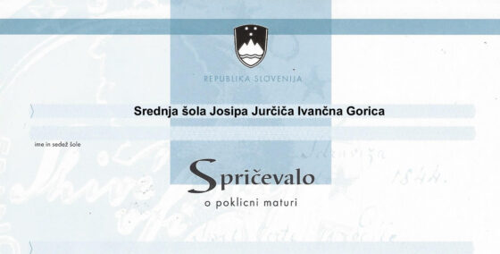 Słoweńskie świadectwo maturalne (Spričevalo o poklicni maturi) – tłumaczenie przysięgłe