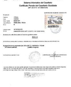 🇮🇹 Zaświadczenie o niekaralności z Włoch – tłumaczenie przysięgłe na język polski