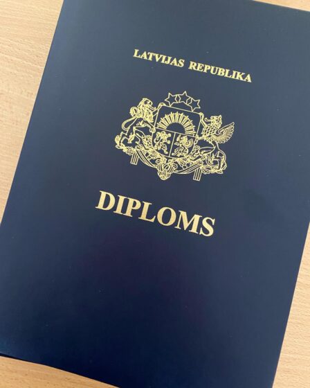 Łotewski Dyplom Ukończenia Studiów (tłumaczenie na polski)
