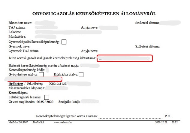 🇭🇺 Zwolnienie lekarskie / zaświadczenie lekarskie z Węgier – tłumaczenie przysięgłe na język polski