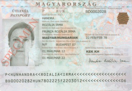 Tłumaczenie węgierskiego paszportu