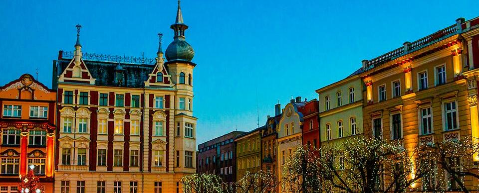 Rynek w Świdnicy, w którym ma działalność biuro tłumaczeń Świdnica, Linguaforum.