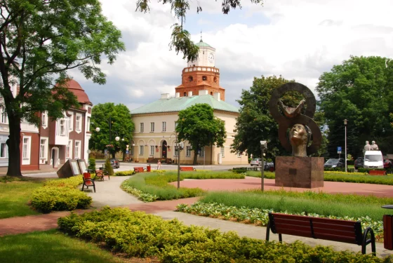 Miasto Wieluń, w którym działa Tłumacz przysięgły Wieluń, Linguaforum.