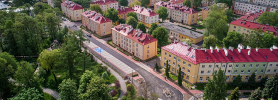 Widok na miasto Świdnik, gdzie działa Tłumacz przysięgły Świdnik.