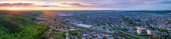 Panorama Rumii, gdzie znajduje się Biuro Tłumaczeń Rumia.