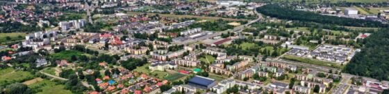 Panorama miasta Ząbki, gdzie znajduje się Biuro Tłumaczeń Ząbki.
