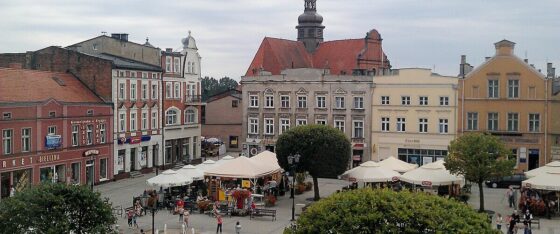 Widok na miasto Kościerzyna, gdzie działa Tłumacz przysięgły Kościerzyna