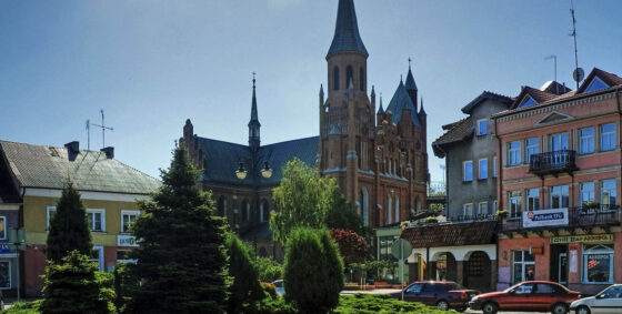Widok na miasto Turek, gdzie działa Tłumacz przysięgły Turek