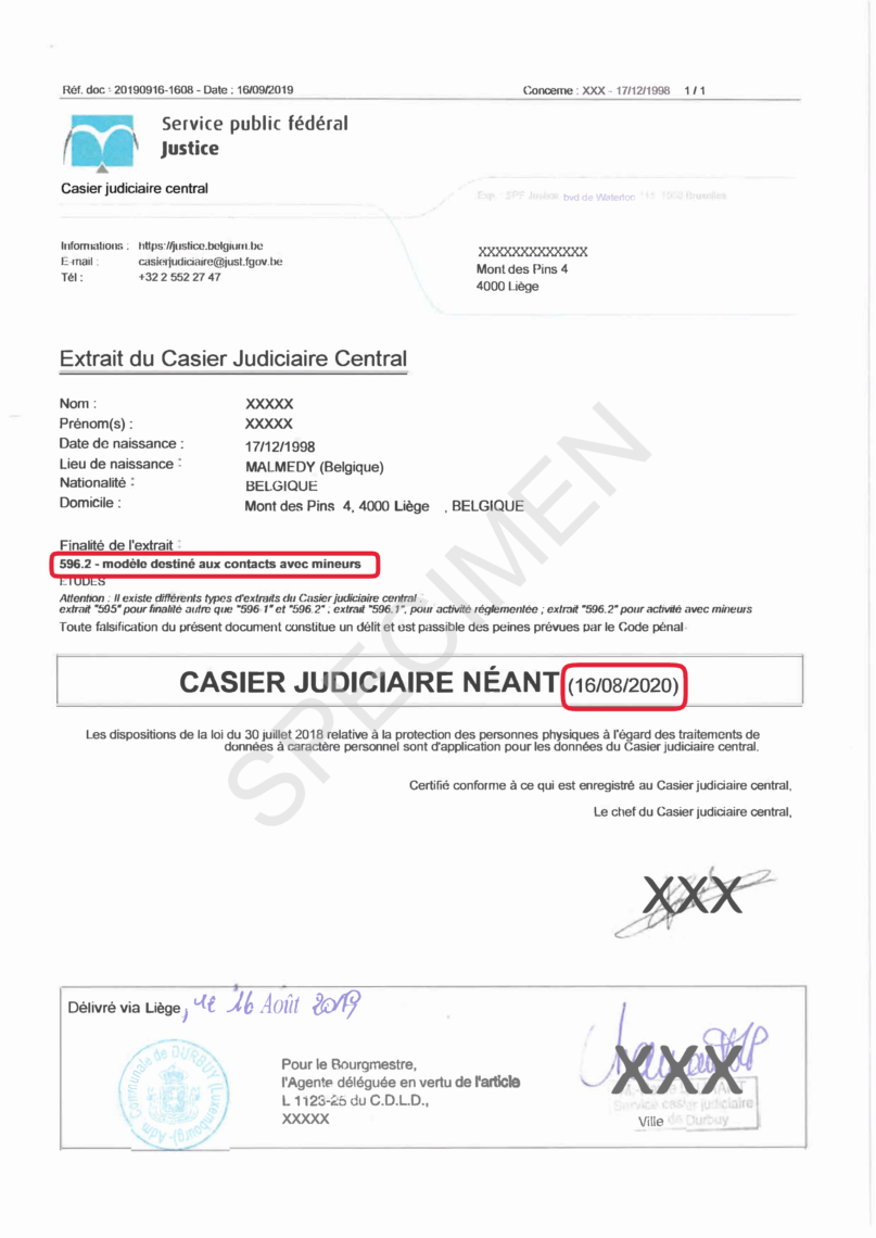 🇧🇪 Zaświadczenie o niekaralności z Belgii – tłumaczenie przysięgłe na język polski