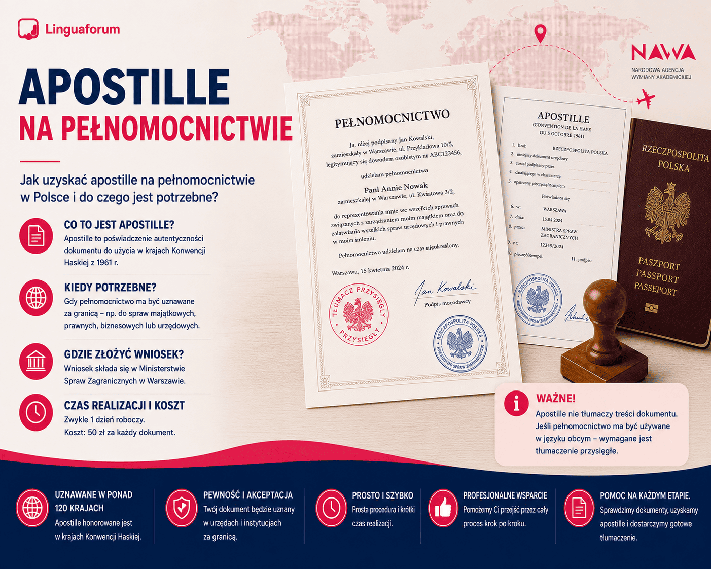 Apostille na pełnomocnictwie
