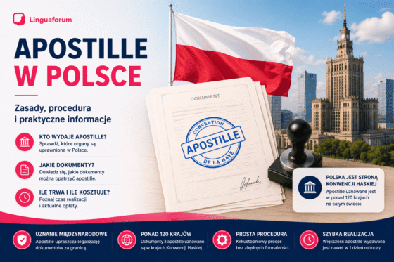 Apostille w Polsce – procedura, koszty i wniosek