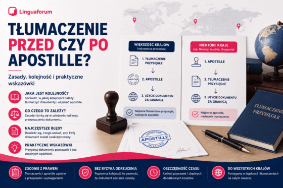 Tłumaczenie przed czy po apostille?