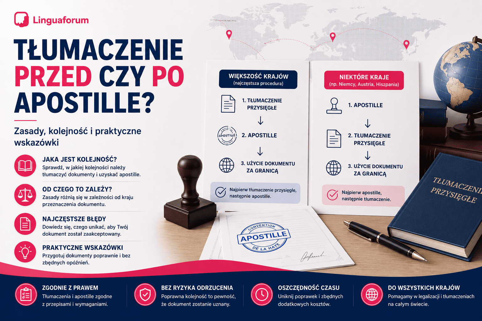 Tłumaczenie przed czy po apostille?
