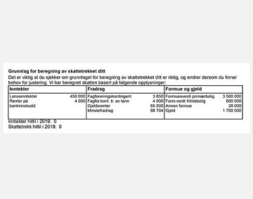 Grunnlag for skatt - Podstawa podatku