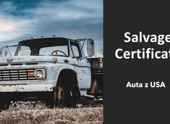 Salvage certificate - tłumaczenie na polski salvage title salvage title tłumaczenie